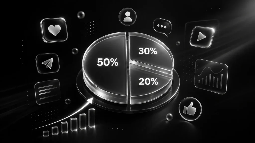 What Is the 50/30/20 Rule in Social Media Marketing?